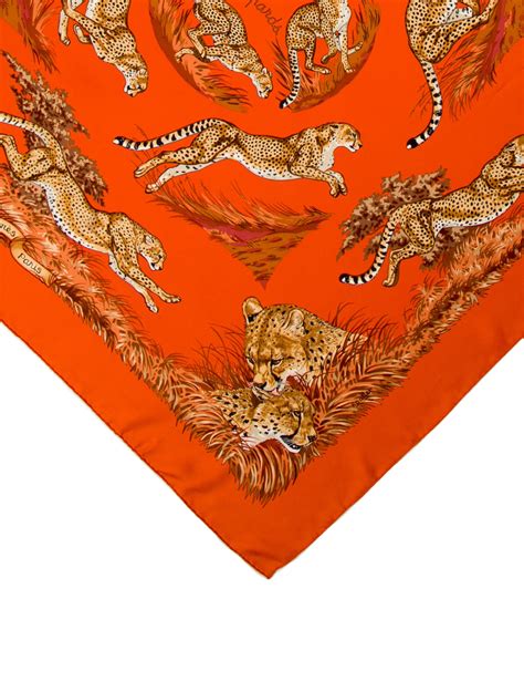 Hermès Guépards Scarf 